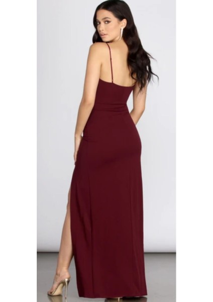 Hilaltrend Kruvaze Yaka Scuba Elbise modelleri