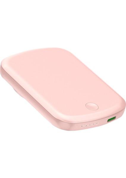 IX-PB033 5.000 Mah 15W Magsafe Powerbank Taşınabilir Şarj Cihazı -Pembe