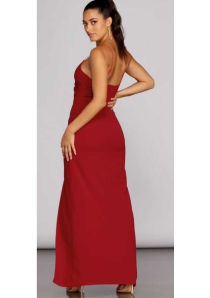 Hilaltrend Scuba Krep Abiye Elbise fiyatları