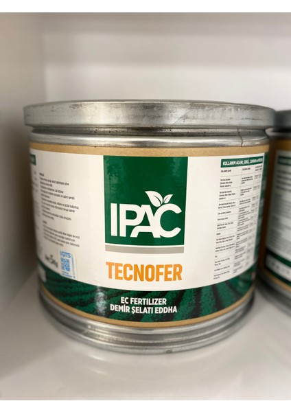 Tecnofer Ec Fertilizer Demir Şelatı Eddha