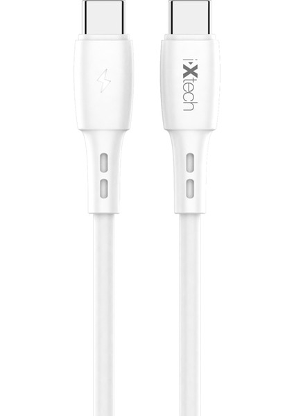 IX-UC021 Type-C To Type-C Şarj ve Data Kablosu