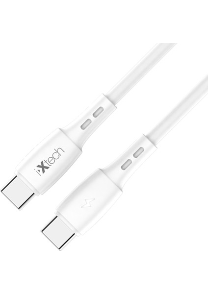 IX-UC021 Type-C To Type-C Şarj ve Data Kablosu
