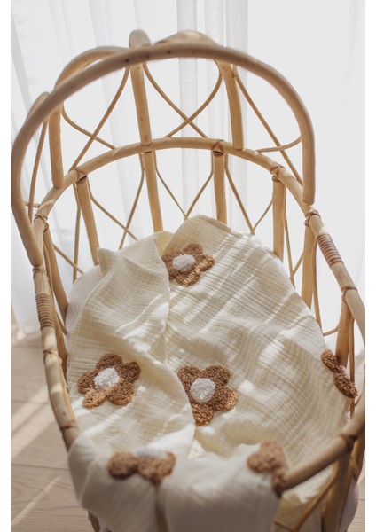 Dört Kat Müslin Battaniye