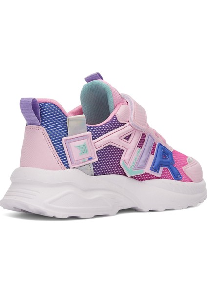 Günlük Erkek Kız Çocuk Sneaker Lastik Bağcıklı Cırtlı Hafif Nefes Alabilen Spor Ayakkabı 080