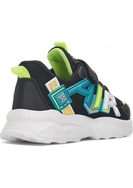 Günlük Erkek Kız Çocuk Sneaker Lastik Bağcıklı Cırtlı Hafif Nefes Alabilen Spor Ayakkabı 080