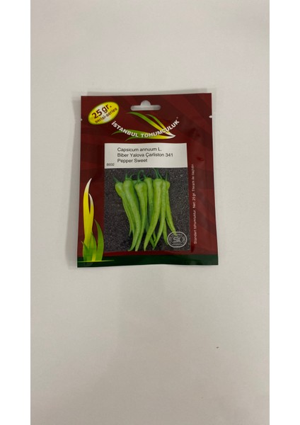 Çarliston Biber Yalova 341 Pepper Sweet (Capsicum Annuum L.)) Istanbul Tohumculuk