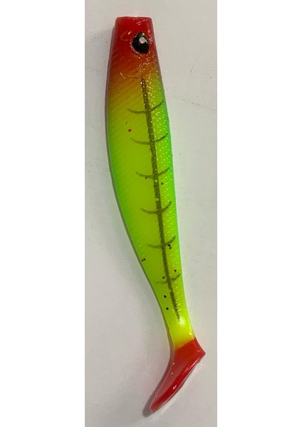 Lucky John Red Taıl 3D Shad 3,5''- PG15 8.9 cm Silikon Balık Yem