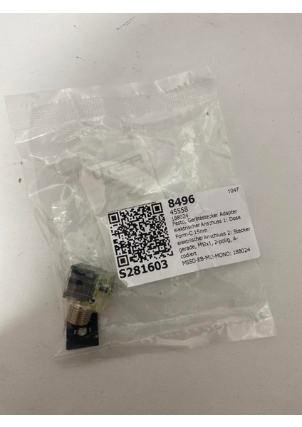 Festo MSSD-EB-M12-MONO Soket 188024 modelleri