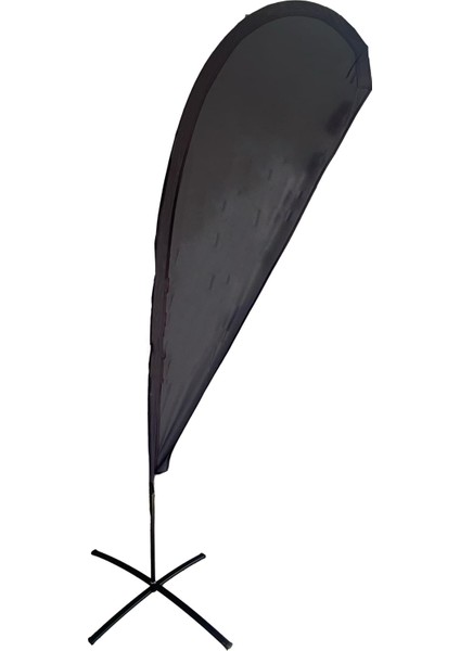 Taşınabilir Yelken Bayrak Direği ve Tabanı 3 Metre