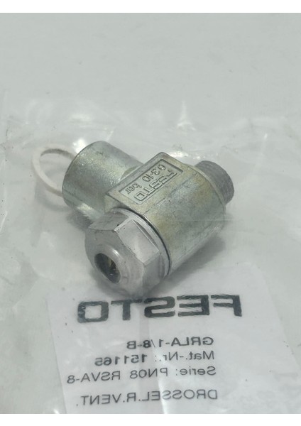 Festo Grla-1/8-B Tek Yönlü Akış Kontrol Vanası 151165