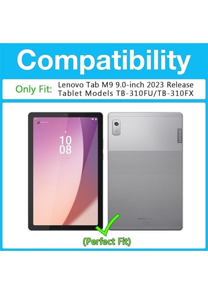 Lenovo Tab M9 (TB-310FU) Uyumlu Arka Kılıf Şeffaf