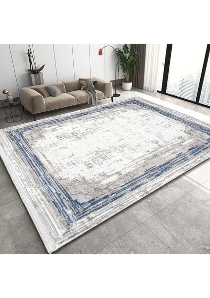 Sateen Koleksiyonu 6405 Salon Mutfak Koridor Kesme Yolluk Kaymaz Taban Yumuşak Dokulu Dokuma Halı Yolluk