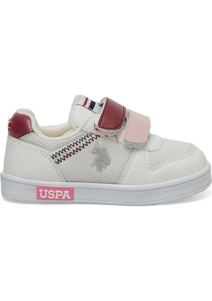 U.S. Polo Assn. Cassera 4fx Beyaz Kız Çocuk Sneaker