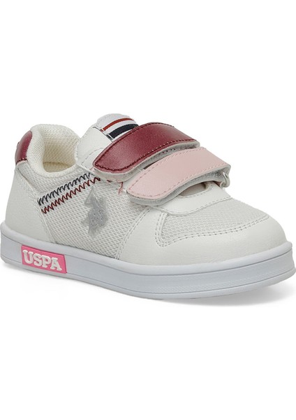 U.S. Polo Assn. Cassera 4fx Beyaz Kız Çocuk Sneaker