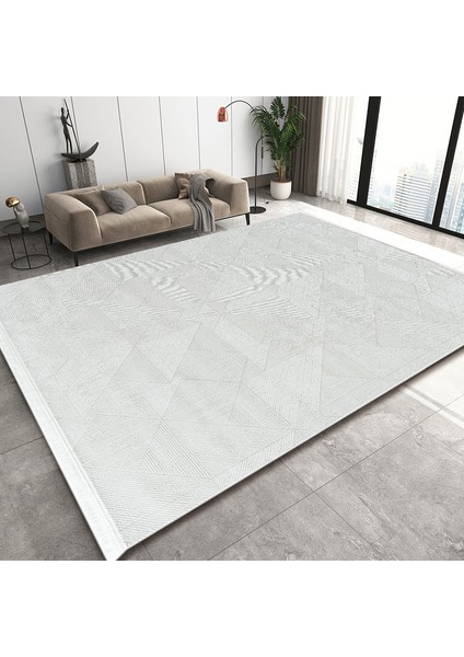 Sateen Koleksiyonu 6415 Salon Mutfak Koridor Kesme Yolluk Kaymaz Taban Yumuşak Dokulu Dokuma Halı Yolluk