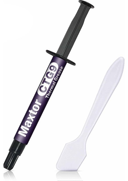 Maxtor Ctg9 Ic/işlemci/cpu/u/tüm Soğutucular Için 4 Gram Termal Bileşik Macun Isı Emici, 13.5W/MK Karbon Esaslı Yüksek Performans, Termal Arayüz Malzemesi