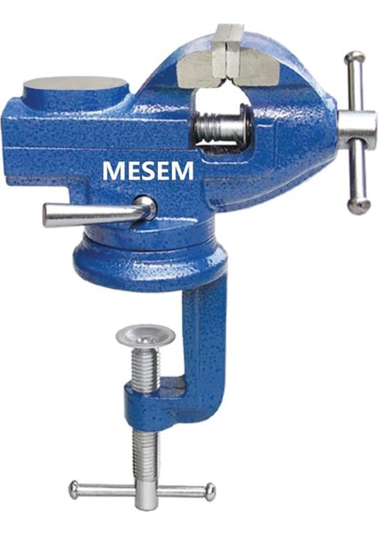 Dönerli Tezgah ve Masa Mengene Mini 60 mm