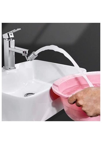 720 Derece Dönebilen 4 Filtreli Tüm Musluk Tipleri Ile Uyumlu Montaj Aparatlı Musluk Başlık modelleri