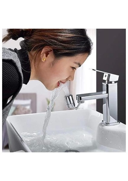 720 Derece Dönebilen 4 Filtreli Tüm Musluk Tipleri Ile Uyumlu Montaj Aparatlı Musluk Başlık fırsatları