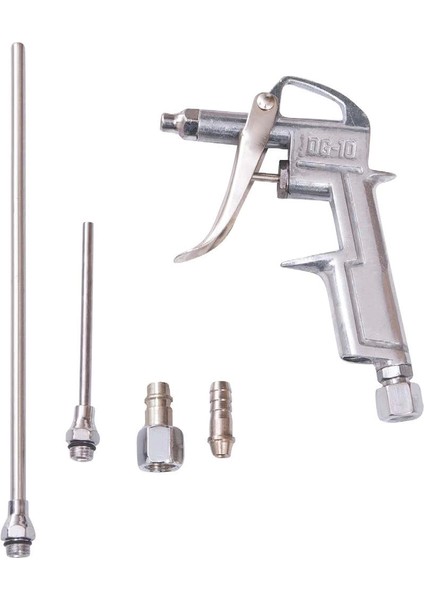Parça Metal Uzun ve Kısa Hava Tabancası Seti - Hava Püskürtme ve Temizleme Aracı