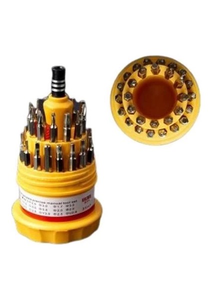 Orta 31 Parça Hassas Tornavida Bits Uç Seti Yumurta Tornavida fiyatları