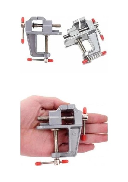 Mini Masa Tezgah Hobi Mengenesi Sabitleme Sıkıştırma Aparat 30MM