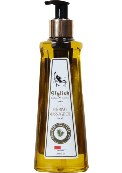 Stylish Kedi ve Köpekler Için Cilt Sıkılaştırıcı Masaj Yağı 200 ml