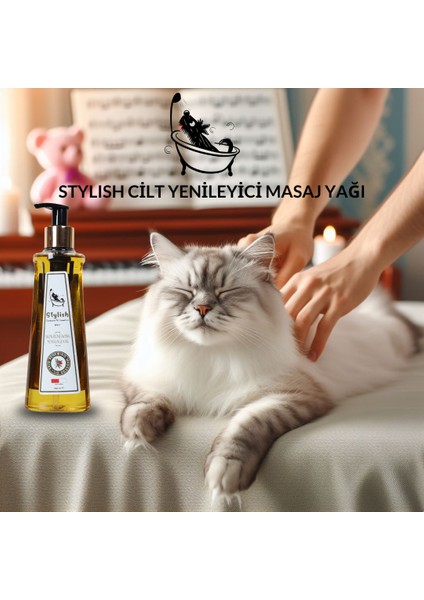 Stylish Kedi ve Köpekler Için Cilt Yenileyici Masaj Yağı 200 ml fiyatları