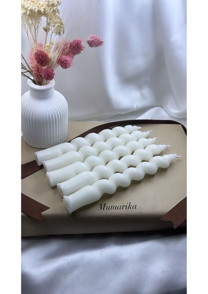 Mumarika 5’li Burgu Şamdan Mum