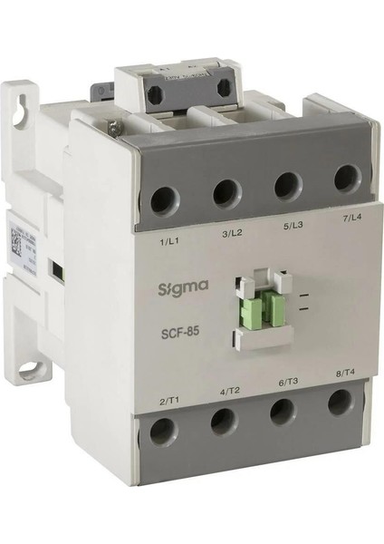 SCF085230 4X85A 45KW Kontaktör 230VAC
