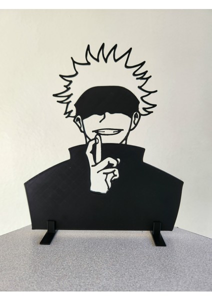 2d Jujutsu Kaisen Gojo Satoru Dekor - Masa, Duvar Dekoru - Jujutsu Kaisen Anime Hediyesi