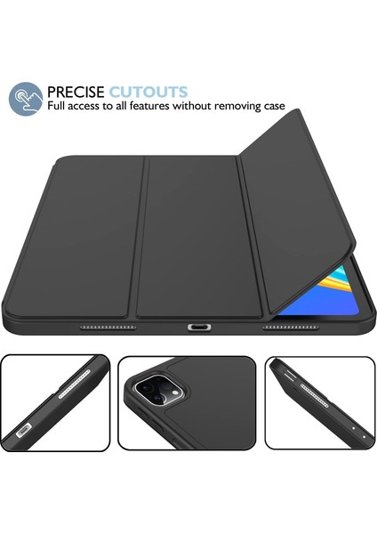 Apple iPad Pro 11 (2022) 4. Nesil Kalemlikli Yatay Standlı Stromix Smart Kılıf A2378 A2461 A2379 A2462 fırsatları