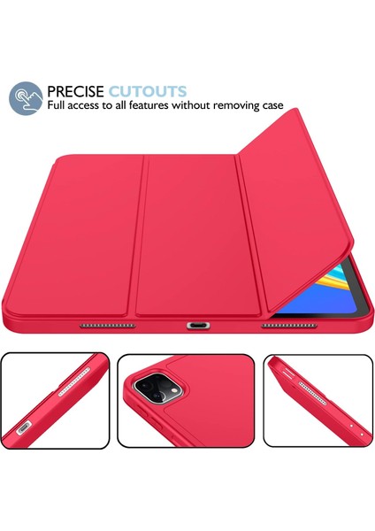 Apple iPad Pro 12.9 (2020) 4. Nesil Kalemlikli Yatay Standlı Stromix Smart Kılıf A2229 A2069 A2232 A2233 fırsatları