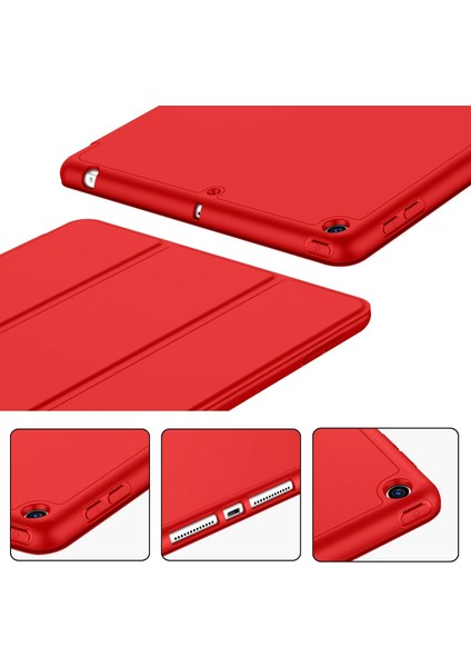 Apple iPad Air 3. Nesil 10.5 Inc (2019) Kalemlikli Yatay Standlı Stromix Smart Kılıf A2123 A2152 A2153 modelleri