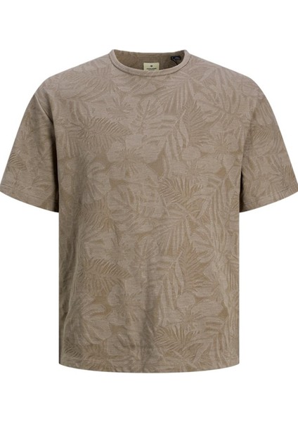 Jack & Jones Jprblunael Ss TEE12253564 S.kahve