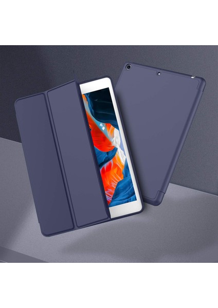 Apple iPad 8. Nesil 10.2 Inc (2020) Kalemlikli Yatay Standlı Stromix Smart Kılıf A2270 A2428 A2429 A2430