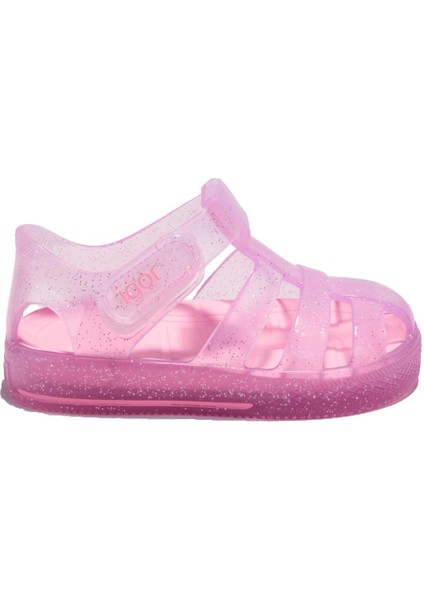 S10265BB Star Glitter Pembe Ortopedik Günlük Kız Çocuk Sandalet fiyatları