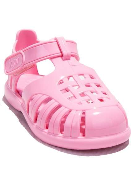 S10311BB Tobby Gloss Pembe Ortopedik Günlük Kız Çocuk Sandalet
