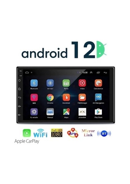 KL-998 2gb Ram 32GB Hafıza Android Multimedya Double Teyp 7inç Youtube Navigasyon Kamera