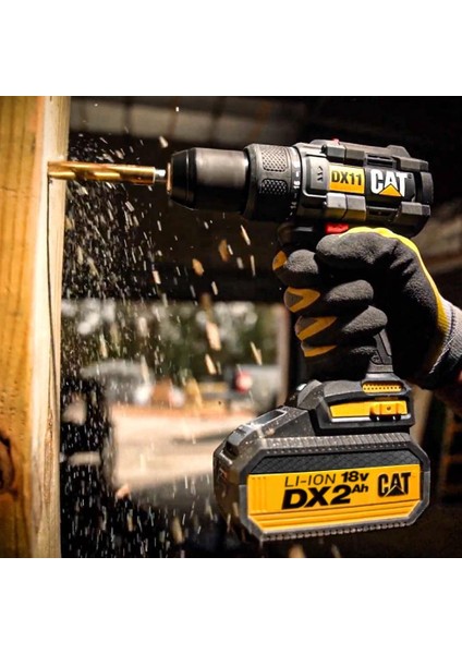 DX11 Çift Akülü Şarjlı Matkap 18VOLT/2.0AH