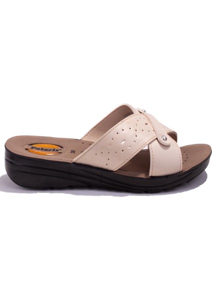 403003BB Bej Ortopedik Günlük Kadın Terlik fiyatları