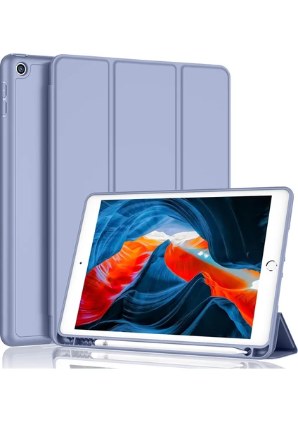 Apple iPad Air 3. Nesil 10.5 Inc (2019) Kalemlikli Yatay Standlı Stromix Smart Kılıf ve Ekran Koruyucu A2123 A2152 A2153