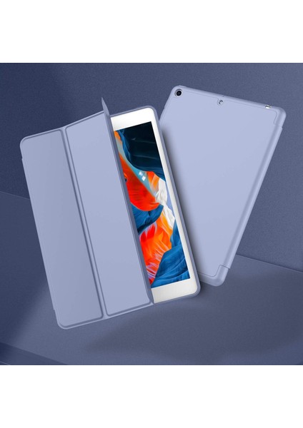 Apple iPad Air 3. Nesil 10.5 Inc (2019) Kalemlikli Yatay Standlı Stromix Smart Kılıf ve Ekran Koruyucu A2123 A2152 A2153