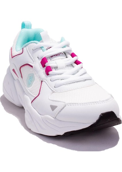 Clarkebb Fx Beyaz Ortopedik Günlük Kadın Spor Ayakkabı