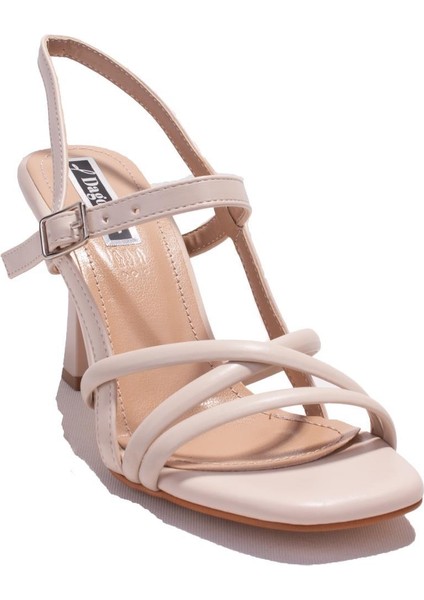 DZA07-928550BB Ten Klasik Topuklu Kadın Ayakkabı