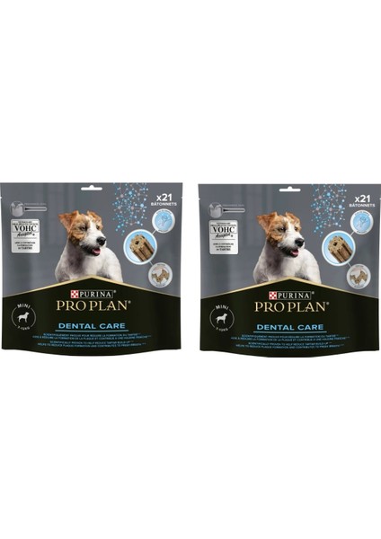 Proplan Dental Care Küçük Irk Köpek Ödülü 21 Li 345 Gr. x 2 Paket