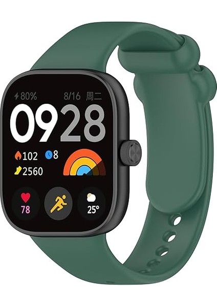 Xiaomi Redmi Watch 4/5 /Band 8 Pro /Band 9 Pro Kordon Spor Silikon Kordon Mix 109