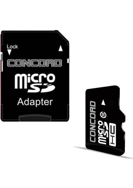 64 GB Micro Sd Adaptör Dahil Hafıza Kartı Concord C-M64