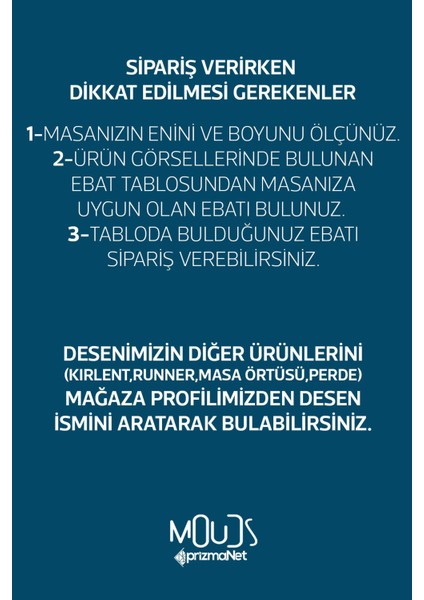 Ramazan Çiçek Dalları Desenli Süet Kumaş Dertsiz Yuvarlak Masa Örtüsü Ramadan