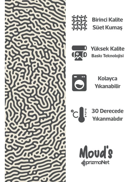 Alley 2 Desenli Süet Dertsiz Masa Örtüsü fiyatları